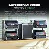 Creality K2 Combo (A) 3D Printer, Multicolor Printing with CFS, 600mm/s Printing Speed, 95% Pre-Assemble, Smart Al Camera & Auto Leveling, Next-Gen Direct Drive Extruder, Build Volume 260*260*260mm