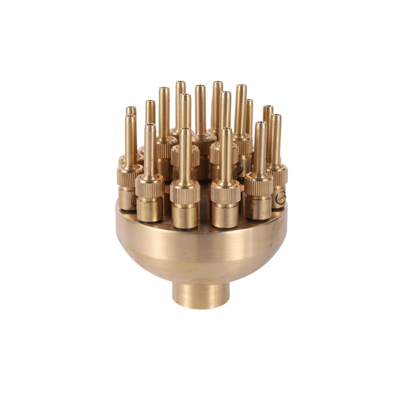 LINYpA66 Fountain Nozzle Head Fountain Nozzle Brass Three Tier Fireworks Fountain 1" 1.5" Porous Fountain Nozzle Head Pond Landscape Fountain(1inch)