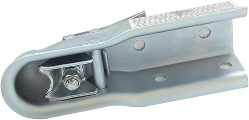 Vista 11 de MaxxHaul 70010 Acoplador de remolque de lengua recta de 3 pulgadas, canal de 2 pulgadas, bola de 2 pulgadas, 3,500 libras