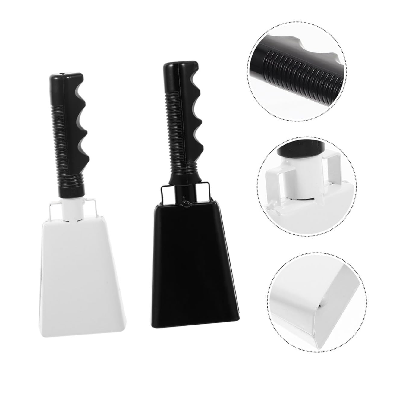 Amazon.co.jp: TIDTALEO 2個 大音量のカウベル 家畜のカウベル バチ