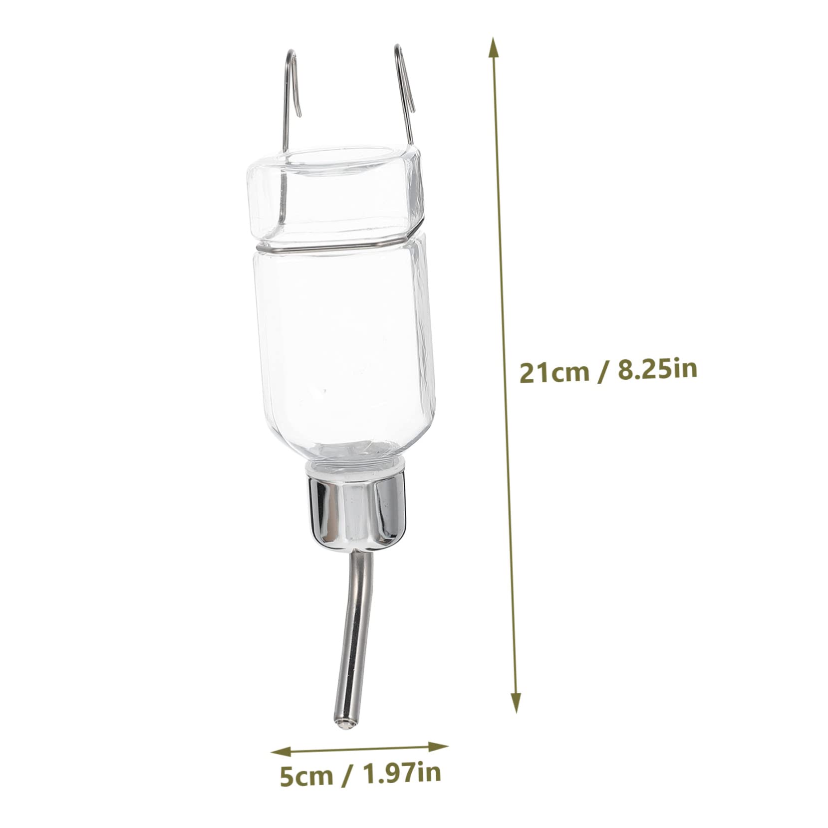 Happyyami 3piezas Botella De Agua para Mascotas Dispensador Automático De Agua Colgante Bebedero Antigoteo para Perros y Gatos Diseño Creativo y Seguro Material Sin Olores