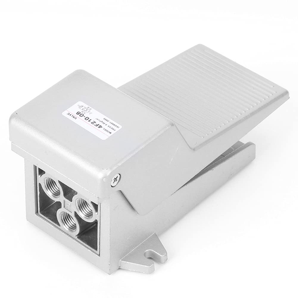 Water Pressure Pneumatic Pedal, 2 Positions 5 Way Aluminum Foot Pedal