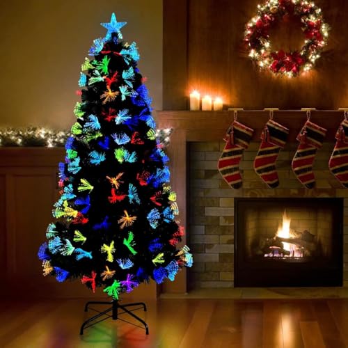 Árbol de Navidad Artificial con 160 Luces LED de 150 cm para Interior 2