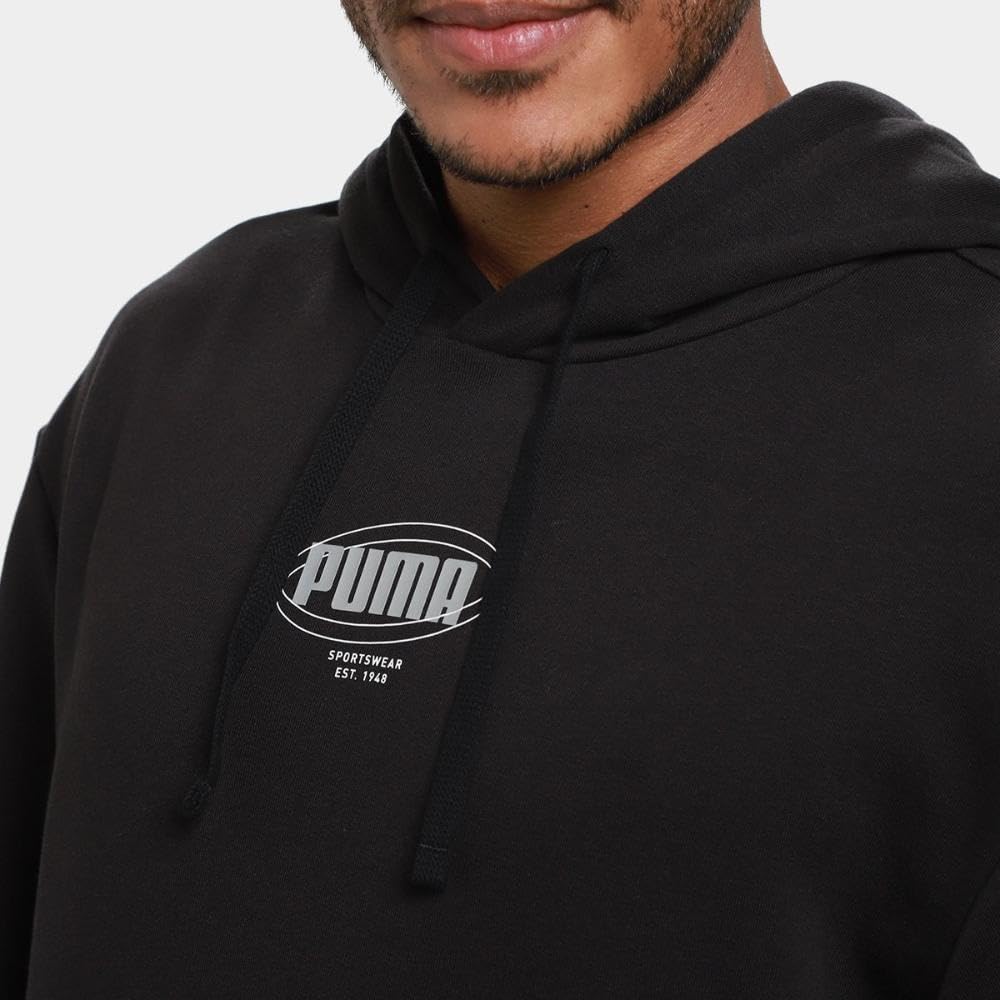 PUMA Ess Logo Lab Story 1 Hoodie TR Felpe con Cappuccio Uomo (Pacco da 1)
