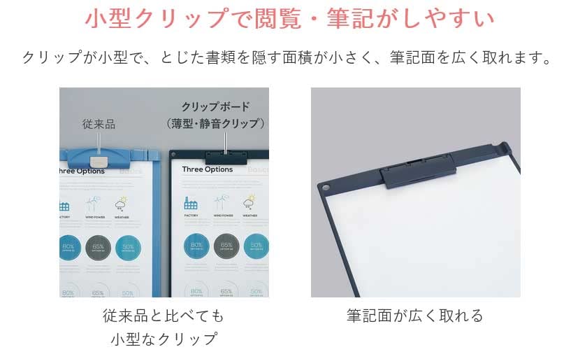 KOKUYO クリップボード US78DB 25枚セット バインダー A4 タテ なめらか開閉 薄型 静音 クリップボード
