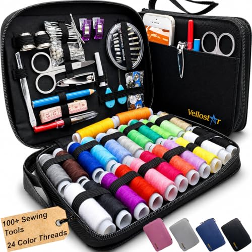 Vellostar Sewing Kit for Adults & Beginners...