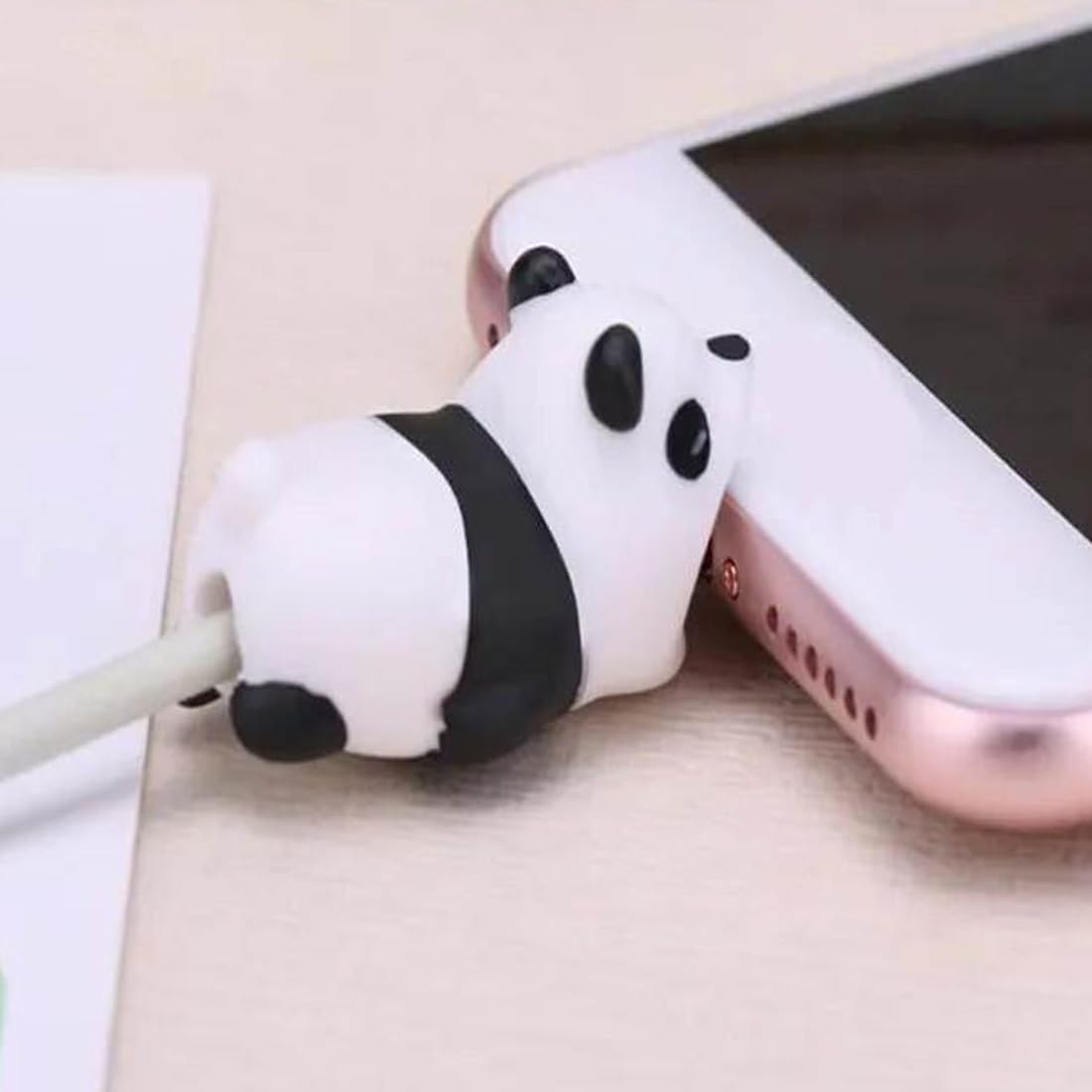 8 Pezzi Protezione Cavo Usb Ad Animale, Cute Animal Protector, Di Plastica, Per Telefono, Protect Caricatore