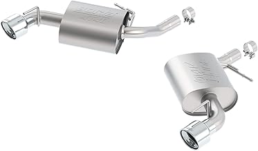 BORLA 11929 Axle-Back Performance Exhaust System for 2016-2023 Chevrolet Camaro LT 3.6L V6 Automatic/Manual Transmission Single Split Rear Exit WITHOUT Dual Mode Exhaust (NPP) Valves.