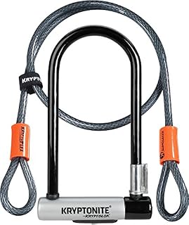 Kryptolok Standard U-Lock With 4 Foot Kryptoflex Cable - Sold Secure Gold