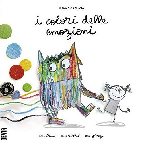 DEVIR I Colori delle Emozioni – Gioco da Tavolo Educativo per Bambini tratto dal libro di Anna Llenas, Sviluppo Emotivo, 2-5 Giocatori, 3+, Edizione in Italiano