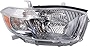 Headlight for TOYOTA HIGHLANDER 2011-2013 RH Assembly Halogen USA Built