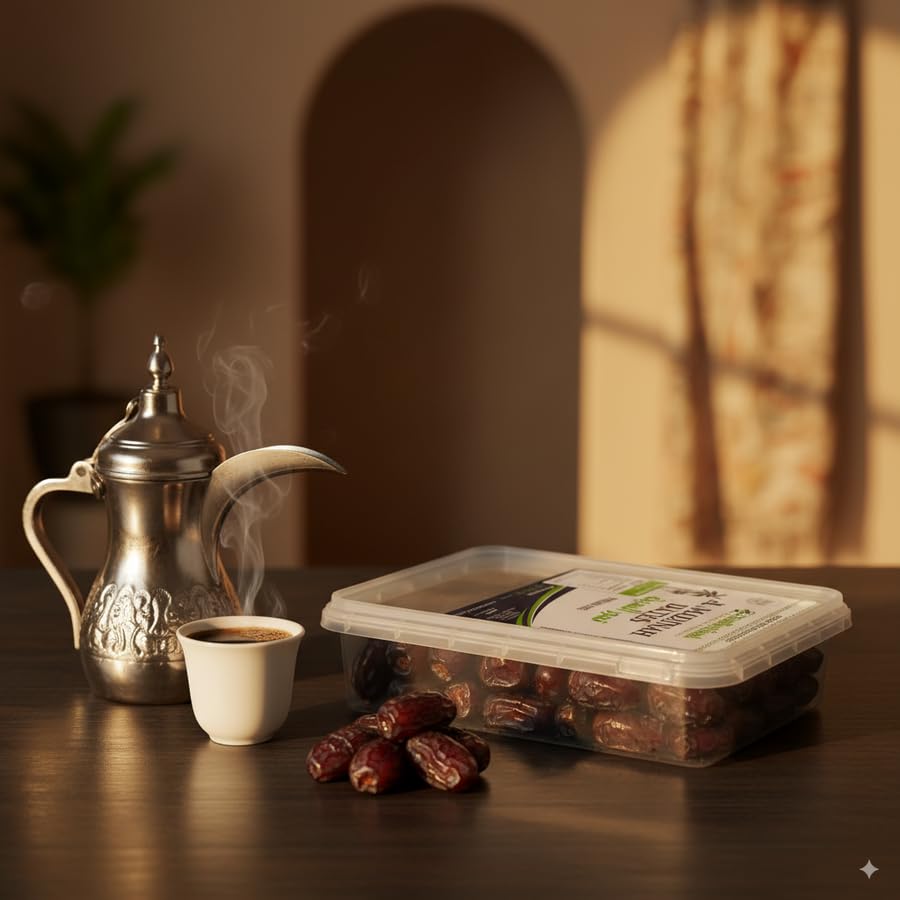 East West Souk Khodari Dates 2.2LB, Plump, and Irresistibly Sweet | No Preservatives | Nutrient-Rich Snacking | Perfect for Juicing, Cooking, Gifting, and Culinary Creations - Image 3