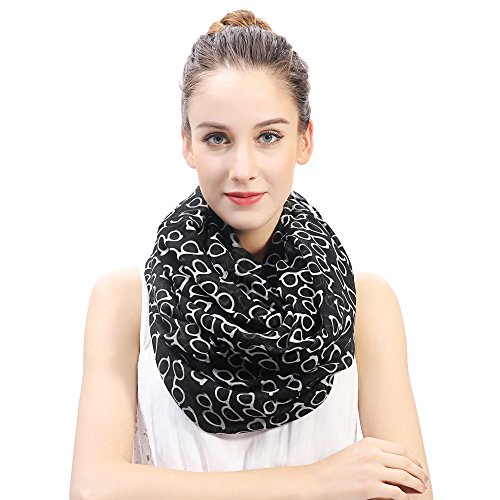 Lina & Lily Loop Schal Sonnenbrille Muster