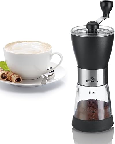 Westmark Brasilia Negro Molinillo de café ABS Cerámica Vidrio Acero Inoxidable