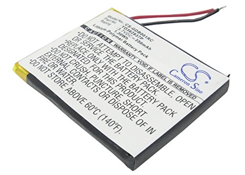CS GDB001RC Baterías 350mAh Compatible con [GoPro] para ARMTE 001, para ARMTE 002, para Hero 3, para Hero 3+, para 4, para HERO3, para HERO4, para Wi Fi Remote sustituye YD362937P