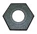 Trim Line Base, Black, 20 in Length, 17 in Width, 2 in Height, 16 lb Weight, Recycled Rubber-Each
