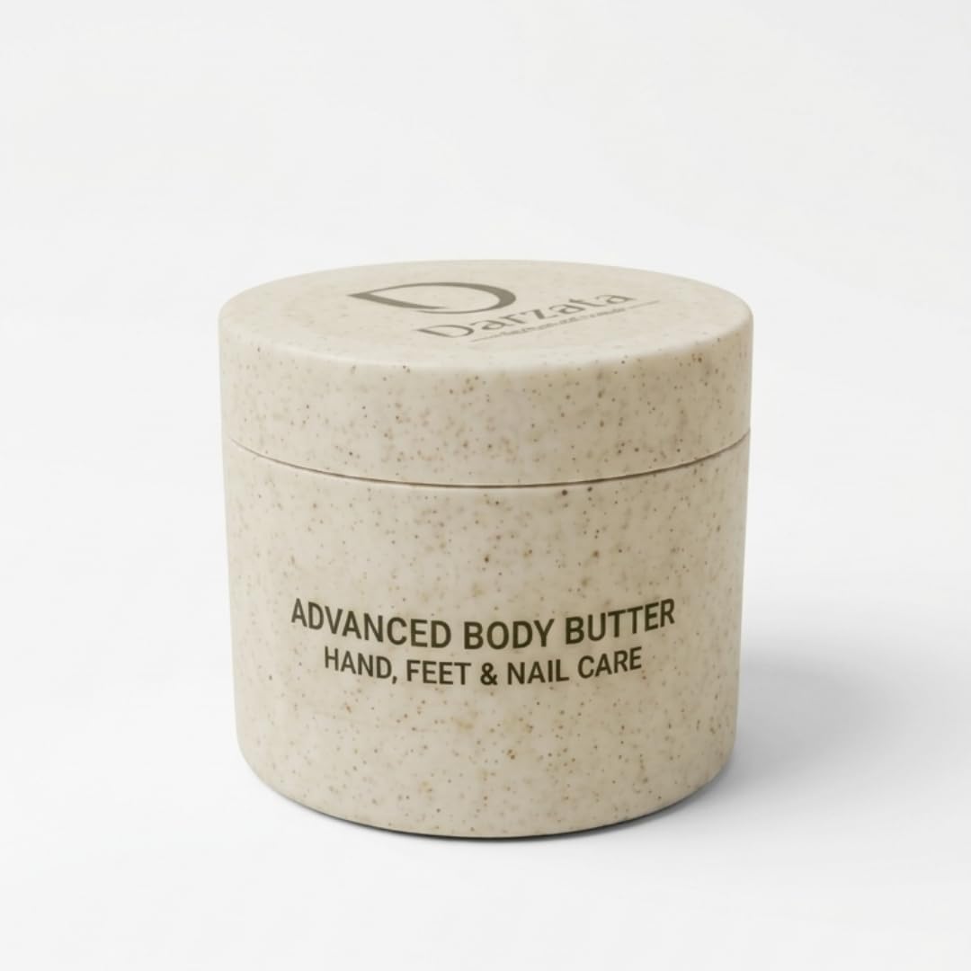 Advanced Body Butter for Hand, Feet & Nail Care, with Shea Butter, Coconut Oil, Mint & Clove