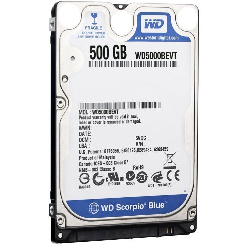 【中古】（非常に良い）Western Digital Scorpio Blue 500 GB Bulk/OEM Hard Drive 2.5 Inch 8 MB Cache 5400 RPM SATA II WD5000BEVT [並行輸入品] Amazon.co.jp: Western Digital Scorpio Blue 500 GB Bulk/OEM Hard