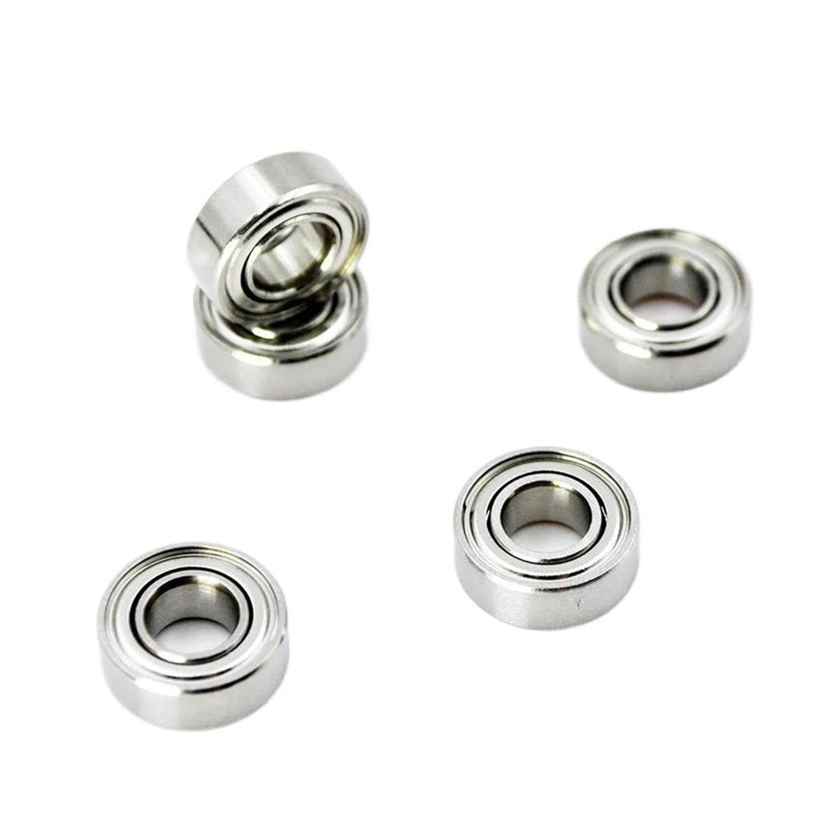 Hybrid-Keramiklager SMR115ZZ Edelstahl 5x11x4 mm Innenbohrung 5 mm Miniaturkugellager(10Pcs)