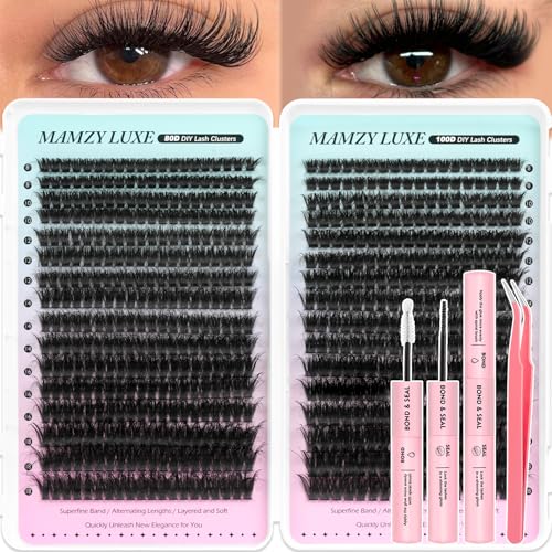 Mamzy Luxe Fluff Lash Clusters
