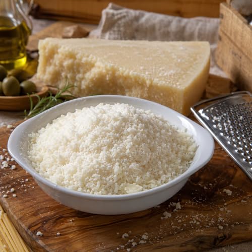 �yDELICIOSA�z��肽�� ���Y�� �y�R���[�m ���}�[�m DOP �r�� ���`�[�Y �O���X�t�F�b�h �`�[�Y �p�X�^�E�s�U�E�T���_�� Pecorino Romano Grated Grassfed Cheese No Additives, For Past
