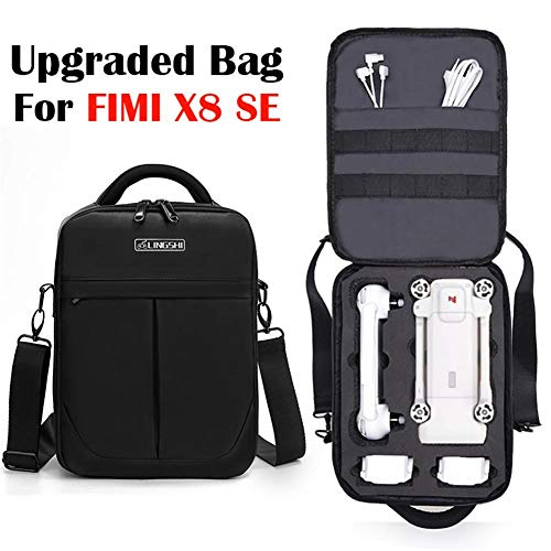 jinclonder Étui de Transport pour Xiaomi FIMI X8 Se Drone Camera Quadcopter, Sac d'épaule Portable résistant à l'eau et Durable Sac de Rangement Polyvalent