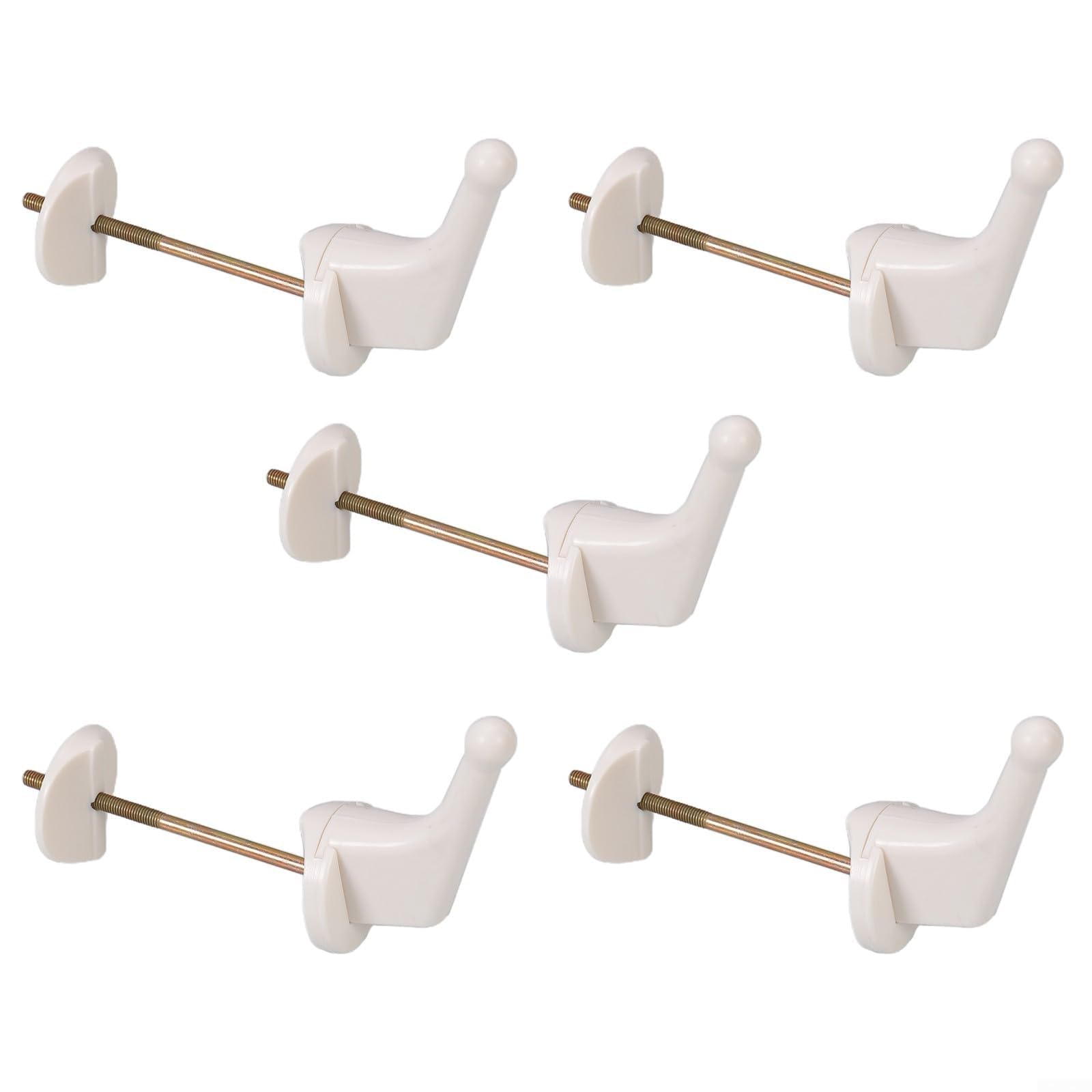 Lmysxaoz Size_name Radiator Towel Hook For Bathroom Heater Drying Rack Abs Plastic Smooth Edge Towels Robes Hats And Small Organizers (B)