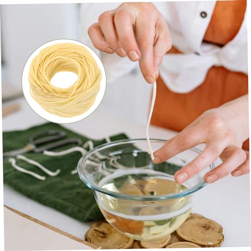 Rollo de mechas naturales para velas DIY miniatura 4
