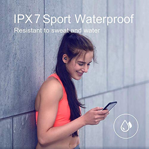 Waterproof Bluetooth 5.2 True Wireless Headset,Touch Control,30H Cycle Playback Time Tws T,With Charging Box And Microphone,In-Ear Stereo Headset B #TOP7