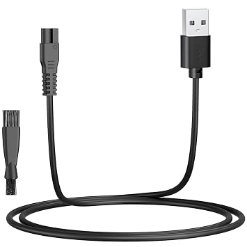 Wanme Charger Cable for Oneisall Dog Clippers, 3.3ft USB Replacement Charging Cord Compatible with oneisall 1/2/3 Speed Pet Grooming Kit Dog Paw Trimmer 3.3FT