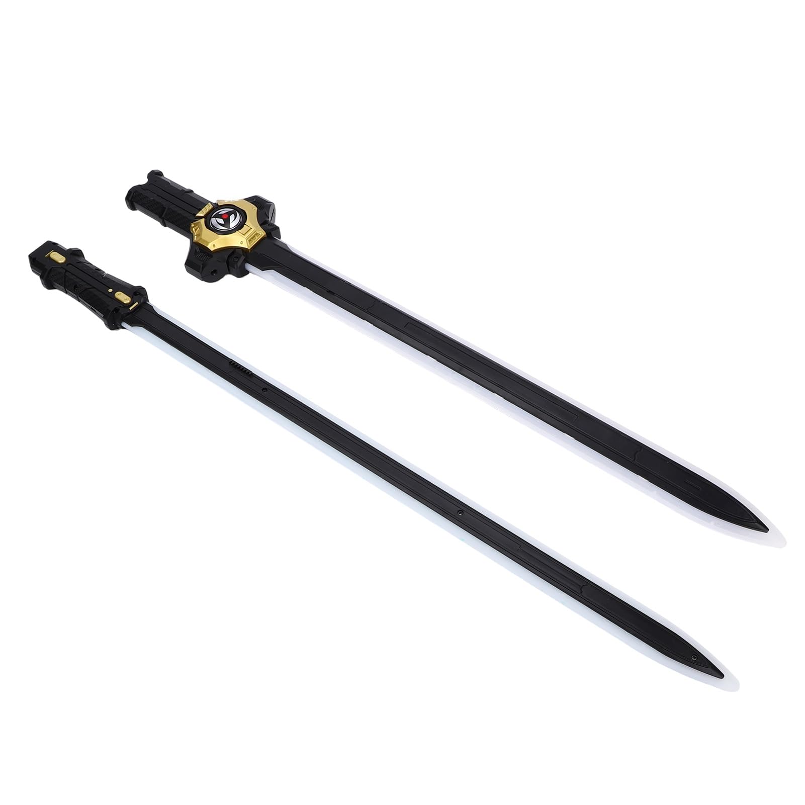2-in-1 Leuchtschwert, LED-Lichtschwert, leuchtendes Schwert mit mehrfarbigen LED-Sound-Effekten, Scheide für Cosplay-Kampfspiel