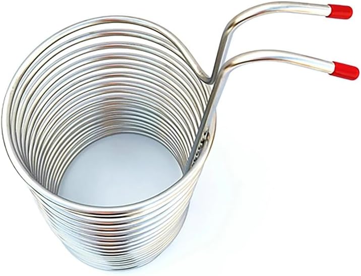 13m Immersion Stainless Steel Super Efficient Wort Chiller, Spiral, Homebrew, Restaurant Supplies, Easy Clean,