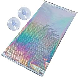 Persianas Pvc Transparentes Cabilock 1 Hoja Cortina De Sombra Ventana Temporal Sombra De La Ventana De La Ventosa Persiana Enrollable Cortina con Ventosa Sombras Cloruro De Polivinilo Cortinas Tonos Terrestres