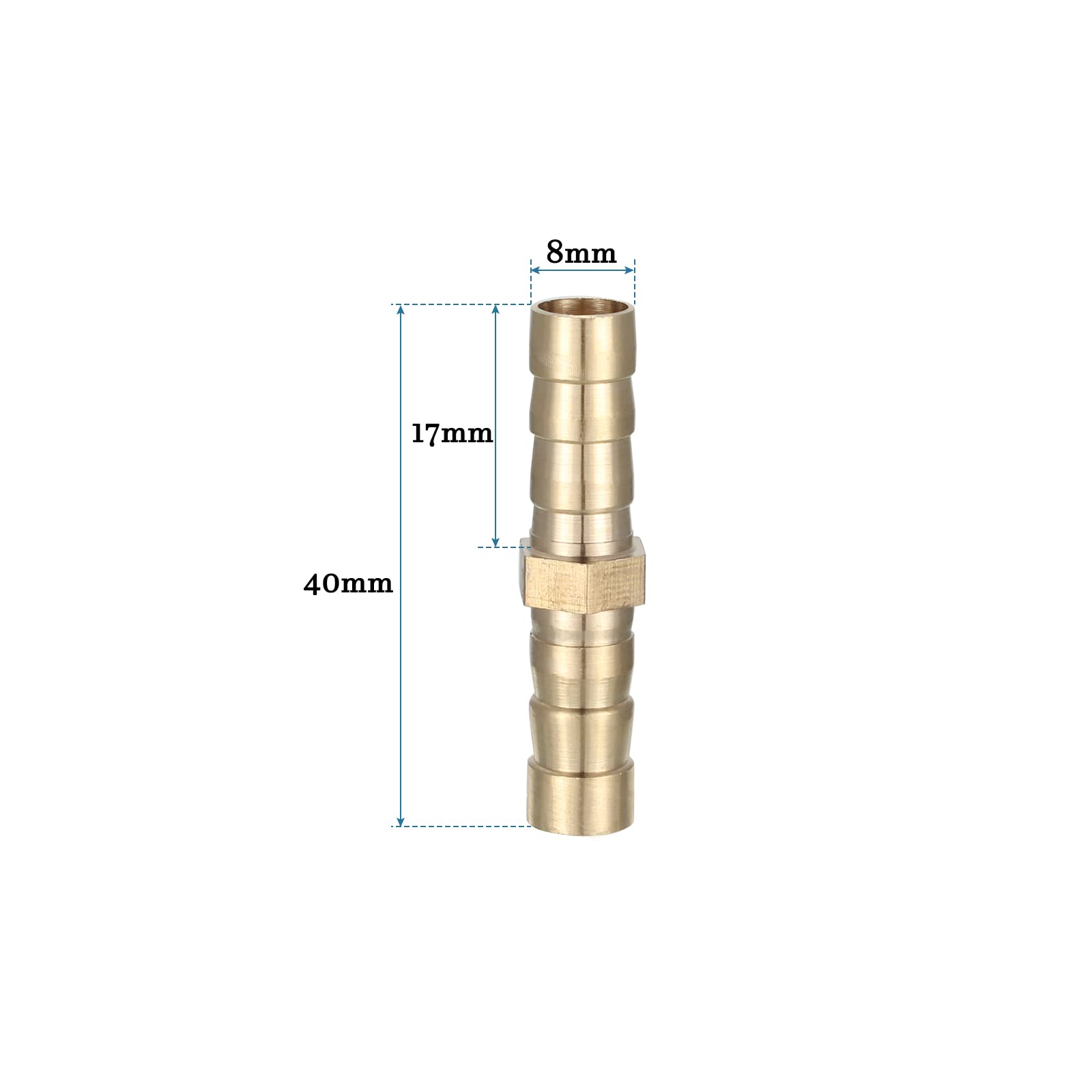 Conector De Latón En L De 90 Grados Para Manguera (19mm) - Pack De 2 Unidades, Para Conexiones De Alta Presión