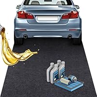 YSOOUA Öl Auffangmatte Garage Ölmatte 100x200 cm Premium Ölbindematte Ölmatte Robuste Schutzmatte Werkbank Unterlage Garagenboden Matten Vielseitiger Garagen Protektor Strapazierfähige Saugmatte