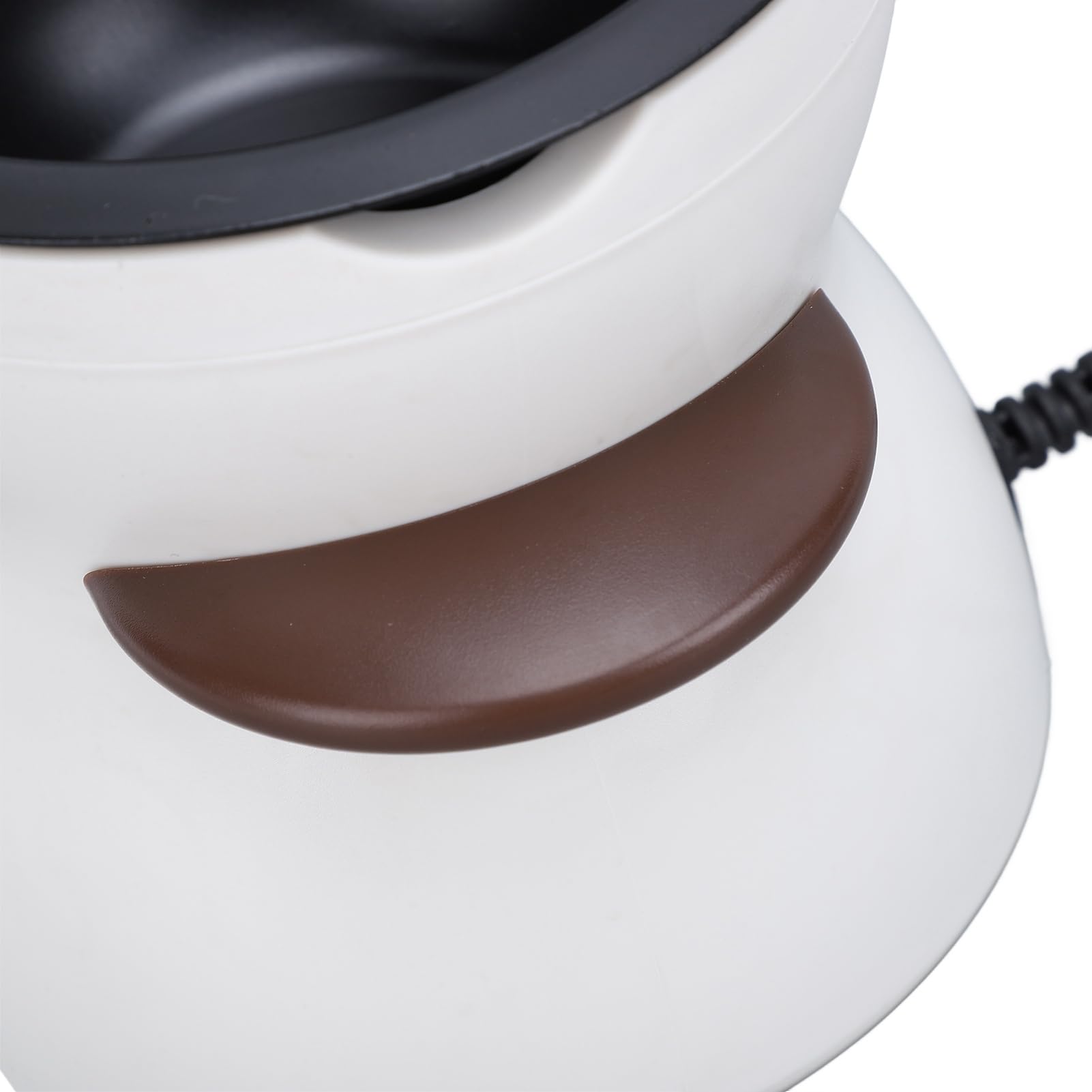 Jectse Mini Set di Pentole per Fonduta Elettrica, Set per Fonduta di Cioccolato capacità 25 W 200 Ml con Forchette da Immersione per la Casa (Spina Europea 220 V)