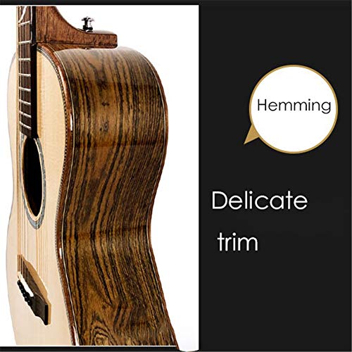 JXRYFMCY Guitare Folklorique Tête de Piano de Piano Haut de Gamme de 38 Pouces de placage de la Guitare Folklorique pour… - Les Beatles, Paul McCartney, John Lennon, RIngo Starr, George Harrison JXRYFMCY Guitare Folklorique Tête de Piano de Piano Haut de Gamme de 38 Pouces de placage de la Guitare Folklorique pour… – Image 5