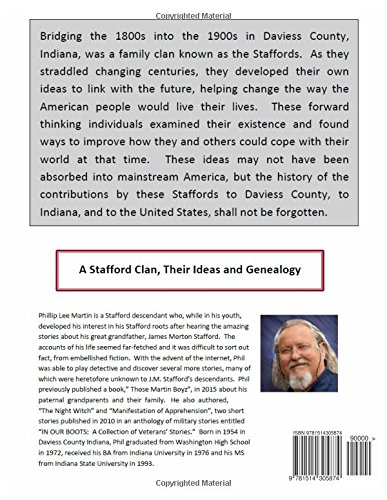 The Wizards of Daviess County Indiana: A Stafford Clan, Their Ideas and Genealogy