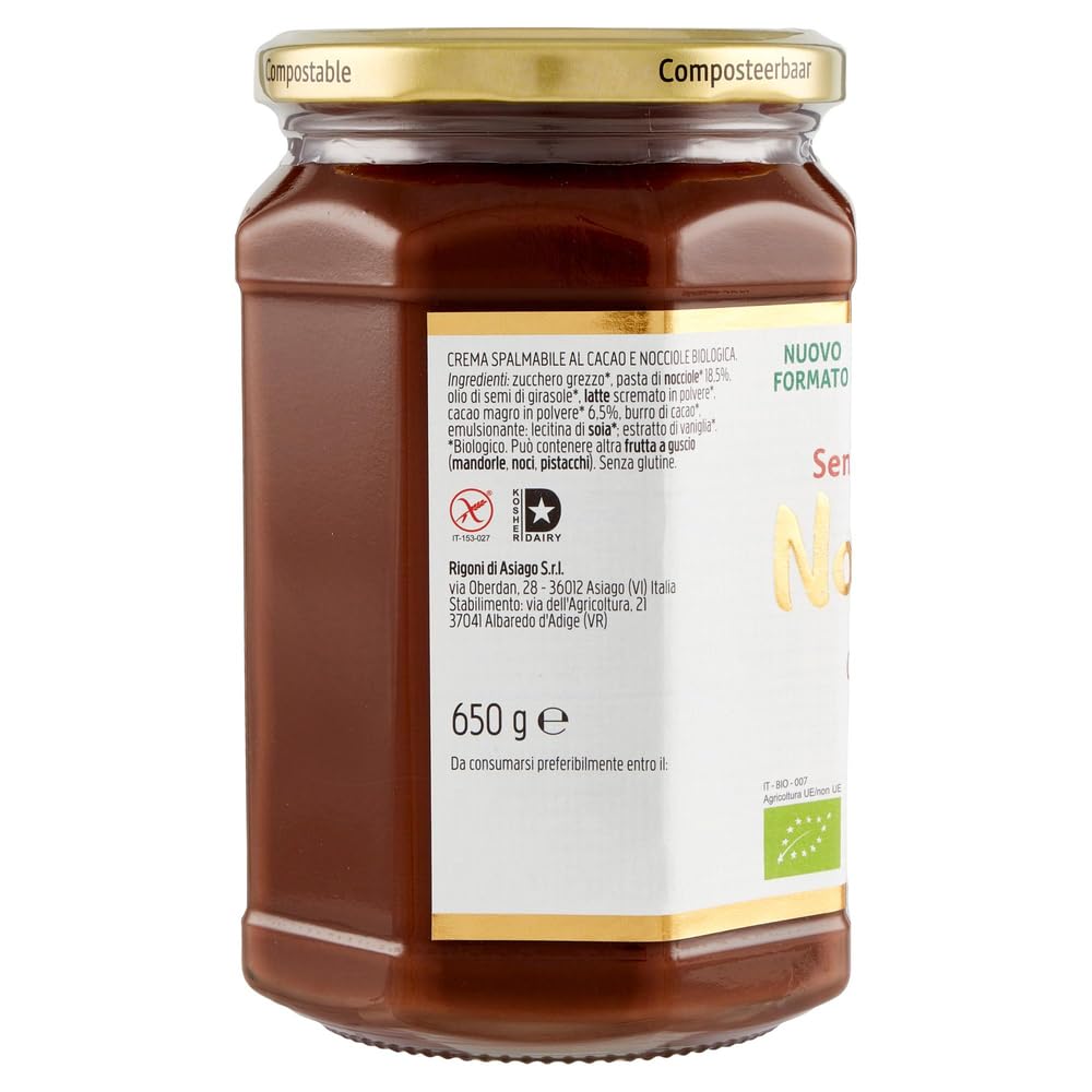 Italian Gourmet Bundle Kakao Haselnuss Creme 12x 650g + Italian Gourmet Polpa Gratis – Cremiger Schoko Haselnuss Brotaufstrich ohne Palmöl für Frühstück, Pancakes, Waffeln, Croissants, Dessert, Backen