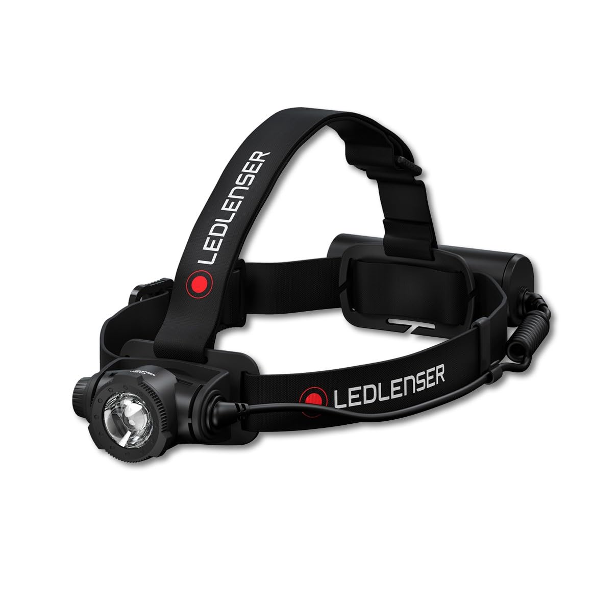 Ledlenser H7R Core Torcia Frontale LED, 1200 Lumen, Ricaricabile con Batteria al Litio, Impermeabile IP67, dimmerabile, Const. Light, Portata Luminosa di 260m, Cavo di ricaricamagnetico USB