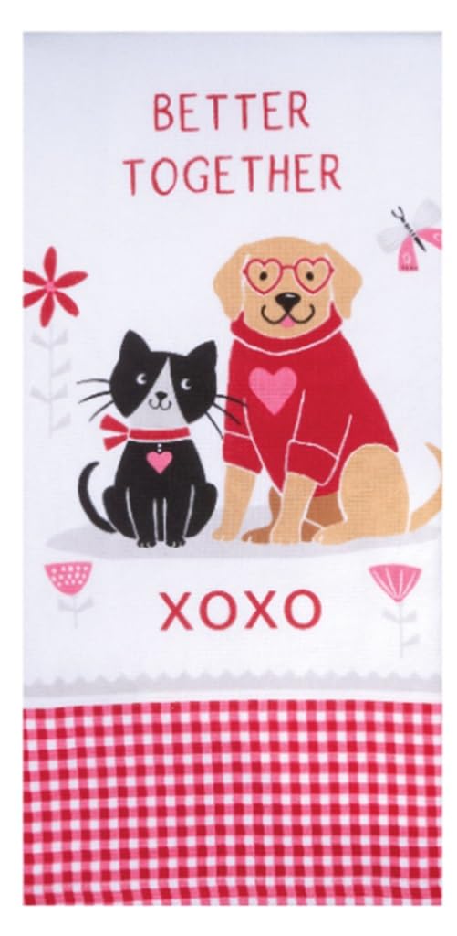Kay Dee Designs R7891 Better Together Kitchen Dual Purpose Terry Towel 16 x 26