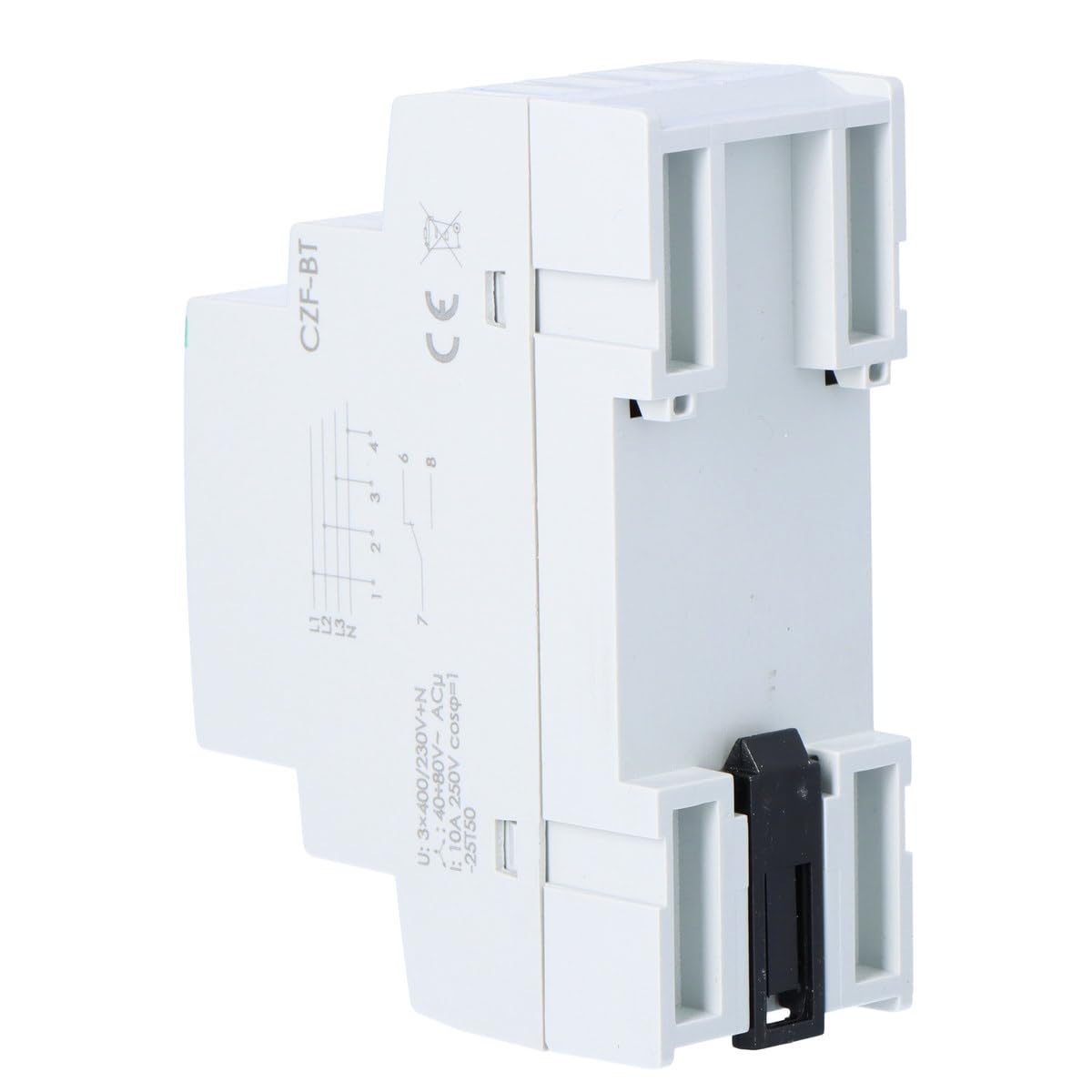 Relè di decadimento e asymetri fase 10A 1P 0,5-5sek 40-80V CZF-BT f&f 5908312592471