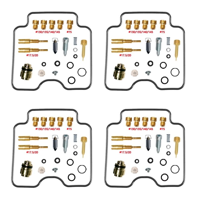 Kit Carburateur RX10 avec Gicleurs 130-140 pour Stopper les Fuites Moteur