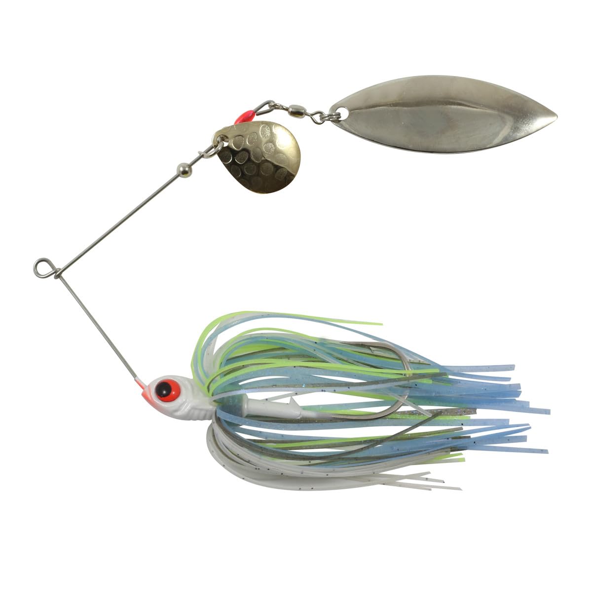 NORTHLAND TACKLE Reed-Runner Tandem Spinnerbait - 1/2 Oz, #4/0 Hook, Red Shad Color, Weedless For Bass, Pike, Muskie - View #8
