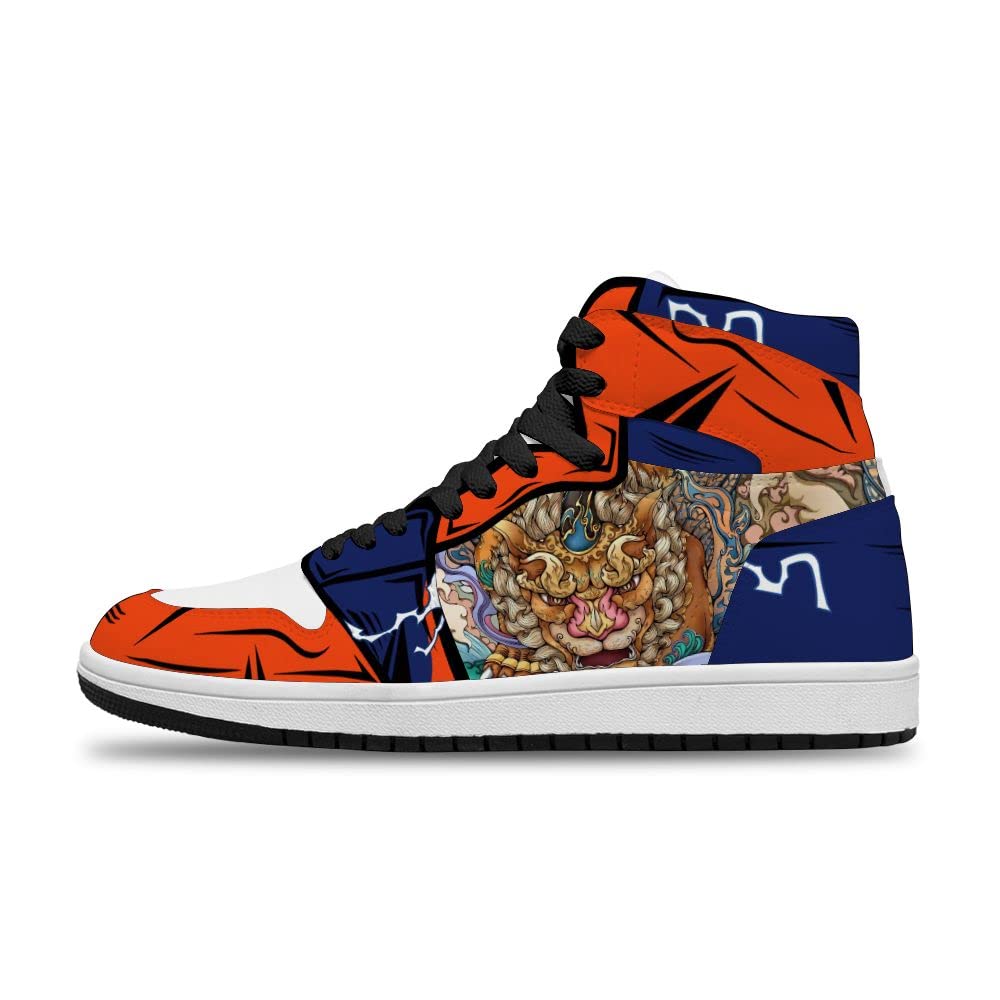 Chaussures de basket-ball tendance avec impression animée d'excellente finition taille 39 EU - 8