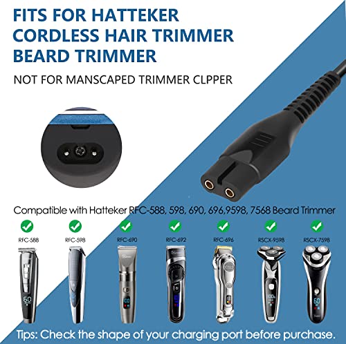 AZWOOD Cavo di ricarica USB di ricambio per rasoio...