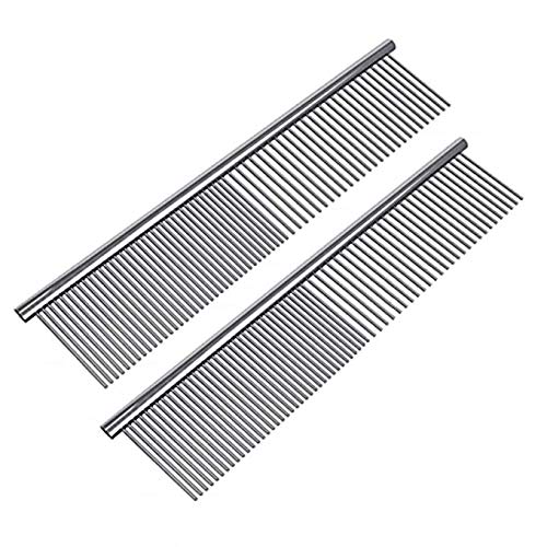 3 Pack Pet Stainless Steel Dog Comb