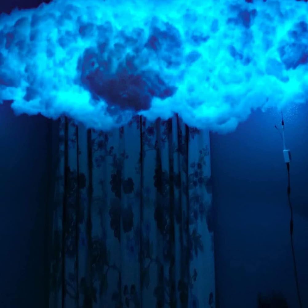 Lumières de nuage créatives de bricolage, le cadeau de Noël magique