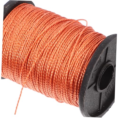 Veemoon 3 rollos de hilo resistente para coser a mano, para cuero, lona, bordado decorativo, encuadernación de libros, reparación de calzado y manualidades DIY miniatura 3