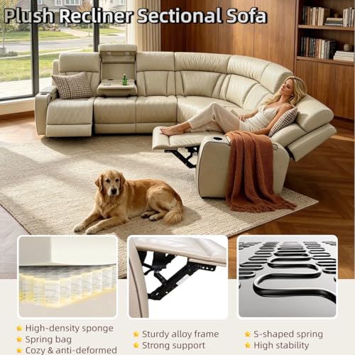 Breathing Leather Reclining Sofa Set